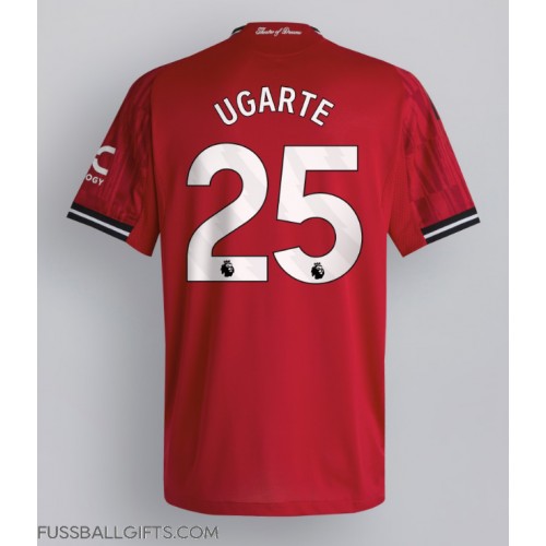 Manchester United Manuel Ugarte #25 Fußballbekleidung Heimtrikot 2025-26 Kurzarm